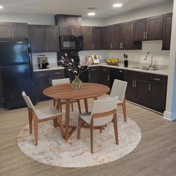 kitchen at Cherokee Landing located in Greenville, SC